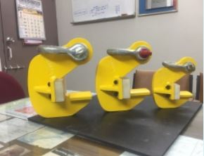 Heben Industries 6 Tons Pipe Plate Lifting Clamps PLC P2 Alloy Steel 0 - 40 mm_1