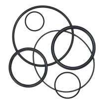 2 - 285 mm Black Silicone Rubber O Rings_0
