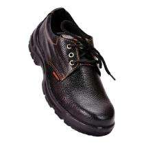 Gravity Leather Steel Toe Safety Shoes Black_0
