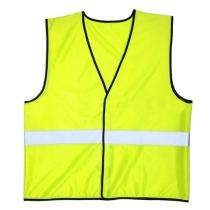 Tools Traders Polyester Safety Jackets Standard Without Sleeves Yellow_0