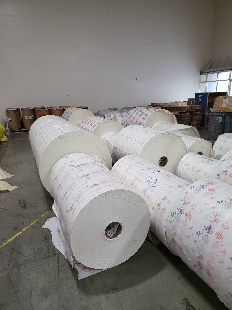 20 micron Linear Low Density Polyethylene Film 60 inch Glossy White_1