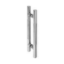 Stainless Steel Rectangular Door Handles Chrome_0