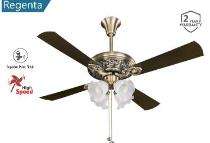 1200 mm 4 Blades 70 W Black Ceiling Fans_0