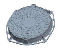 NIF manhole covers Ductile Iron Rectangular Chamber Cover Frame Drain Cover Frame EHD-35_0
