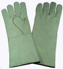 Heat Resistant Full Hand Leather Safety Gloves L_0
