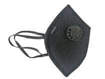 HEALER 4 Ply Air Mesh Nose Masks Standard H95 Black_0
