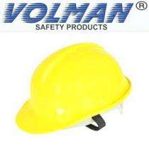 VOLMAN HDPE Yellow Nape Safety Helmets_0