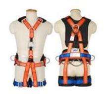 Polyester Full Body Simple Hook Double Rope Safety Harness L_0