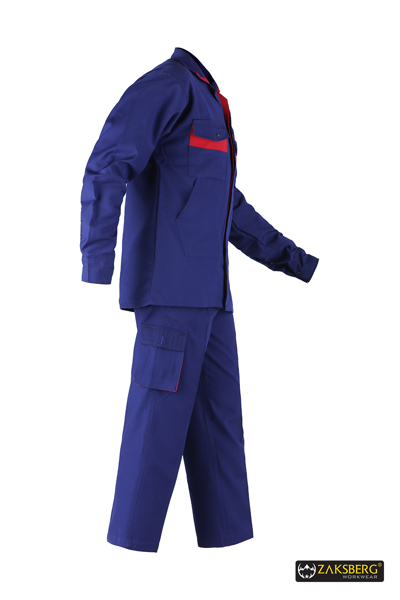 ZAKSBERG 50 - 500 gsm Polyester Cotton Workwear Female Full Sleeve Uniform Jacket_2