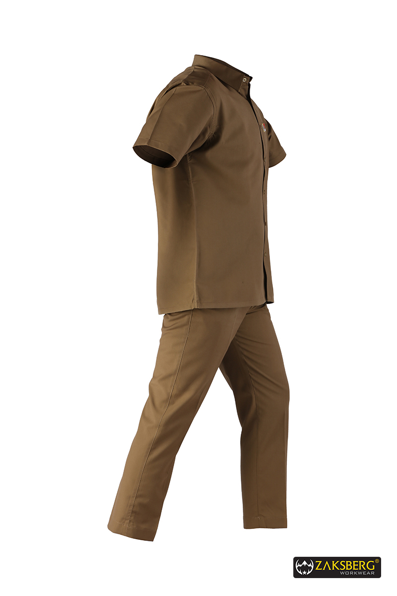 ZAKSBERG 50 - 500 gsm Polyester Cotton Workwear Female Half Sleeve Uniform Jacket_2