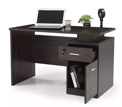 Executive Office Tables Dark Brown MDF with Melamine Finish_2