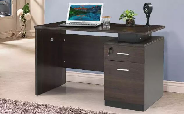Executive Office Tables Dark Brown MDF with Melamine Finish_1