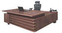 Executive Office Tables Moldau Acacia MDF And Postformed_0