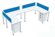Executive Office Tables Frosty White PLPB, MDF, CRCA Coated_0
