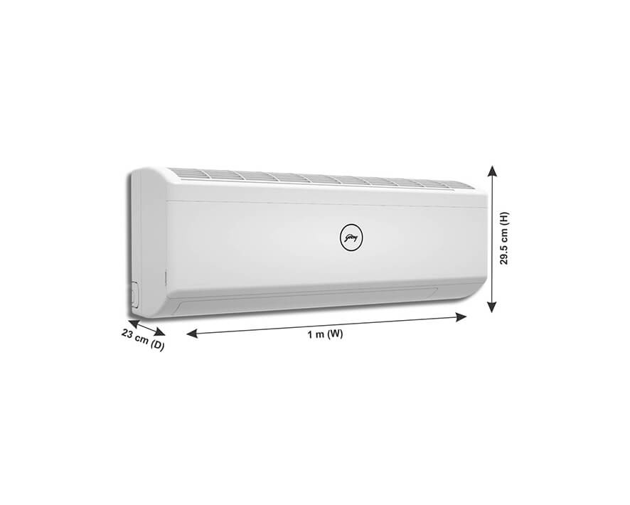 Godrej 1.5 ton Split Inverter AC 1.5T GSC 18ITC3-WAT 3 Star White Room Air Conditioner_1