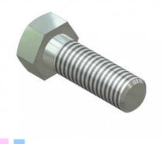 M14 Stainless Steel Hexagon Head Bolts 600 mm_0