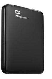WD 1 TB External HDD Hard Drive USB Gigabit Ethernet Black_0