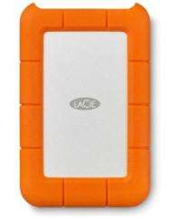 Lacie 4 TB External HDD Hard Drive SATA White and Orange_0