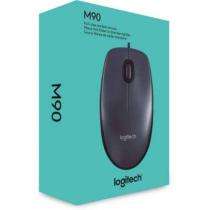 Logitech Mouse M90 Wired USB Optical 8.7 x 4.2 x 13.2 cm_0