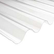 Jindal Corrugated Polycarbonate Roofing Sheet Plastic Film Coated_0