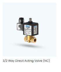 UFLOW Aluminium 0.5 - 0.25 inch 3/2 Way Direct Acting Solenoid Valves_0