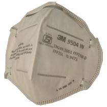 3M Multi Layer Cotton Nose Masks Standard 9504IN White_0