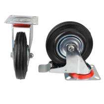Swivel Rubber Caster 250Kg_0