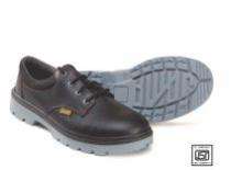 Leather Steel Toe Safety Shoes Black_0