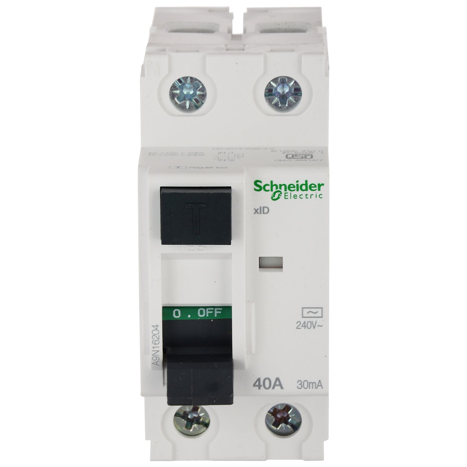 Schneider Electric A9N16209 63 A Double Pole 100 mA RCCB_1