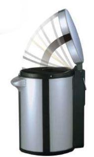 Automatic Waste Bins Silver 5 L Stainless Steel_1
