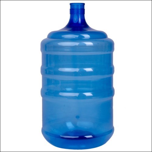 Household Plastic Jar Transparent Blue 20 L_1