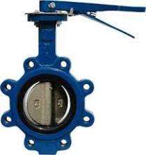 Ascon 1/2 inch NPS Manual Cast Iron Butterfly Valve A Type_0