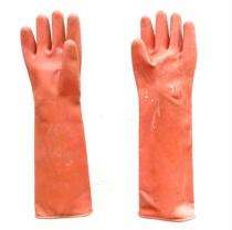 Heat Resistant Full Hand Rubber Safety Gloves 9 inch_0