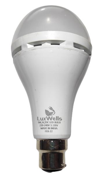 Luxwells 9 W White B22 1 piece LED Bulbs_2