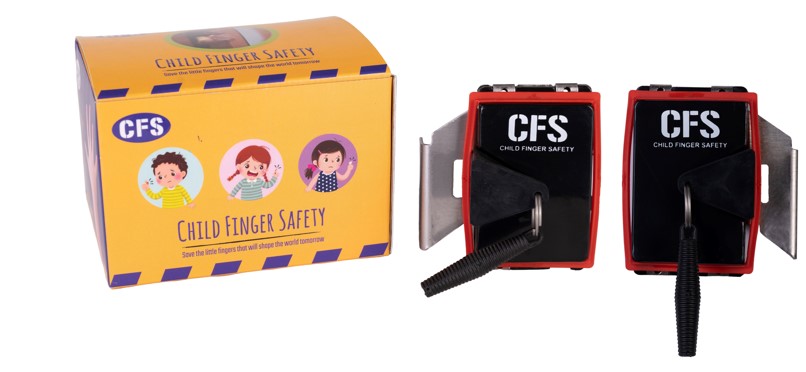 Child Finger Safety Doors End Stopper RHS Stainless Steel_2