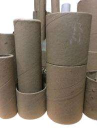 Paper Packaging Tube OD-50 mm 5 mm 10 Inch Brown_0