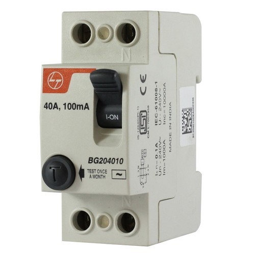 L&T BG204003 40 A Double Pole 30 mA RCCB_1