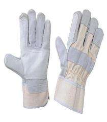 Canadian Canvas, Leather Safety Gloves Standard_0