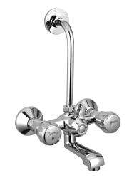 AGMECO Chrome Plated 2 in 1 Wall Mixer Faucet CR-00214_0