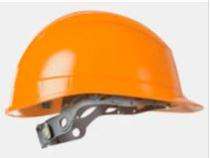 HDPE Orange Air Ventilated Safety Helmets Diamond I_0