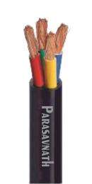4 Core 1.5 sqmm Industrial Flexible Cables Copper 1100 V_0