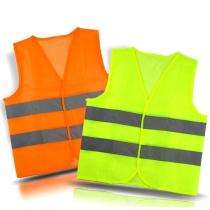 Polyester Safety Jackets Standard Reflective Orange, Yellow_0