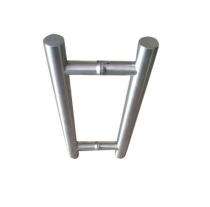 Stainless Steel H Shape Door Handles Matt Finish_0