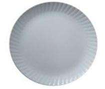 Plastic Disposable Plates Round 10 inch White_0
