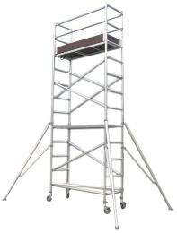 SPIDERMAN 6153 mm Single Width without Stairs Scaffolding Tower 1,000 x 550 x 6,153mm 100 kg_0