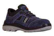 TEKTRON SPORTY-BLUE 1004 High Quality Suede Leather Steel Toe Safety Shoes Blue_0