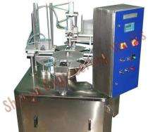 Shreya Engineering Works 1200 tub/hr Ice Cream Tub Manual Filling Machine RTF-10_0