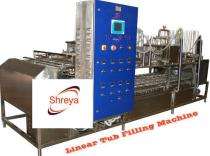 Shreya Engineering Works 2400 tub/hr Linear Tub Automatic Filling Machine LCF-750_0