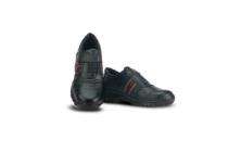 TEKTRON LS 02 Barton Grain Buffalo Leather Steel Toe Safety Shoes Black_0