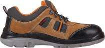 TEKTRON SPORTY-TAN 1003 High Quality Suede Leather Steel Toe Safety Shoes Tan_0